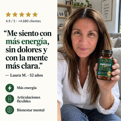 MAREA PLUS® Alivia de forma natural la inflamación de articulaciones para recuperar movimiento cómodo y sin dolor