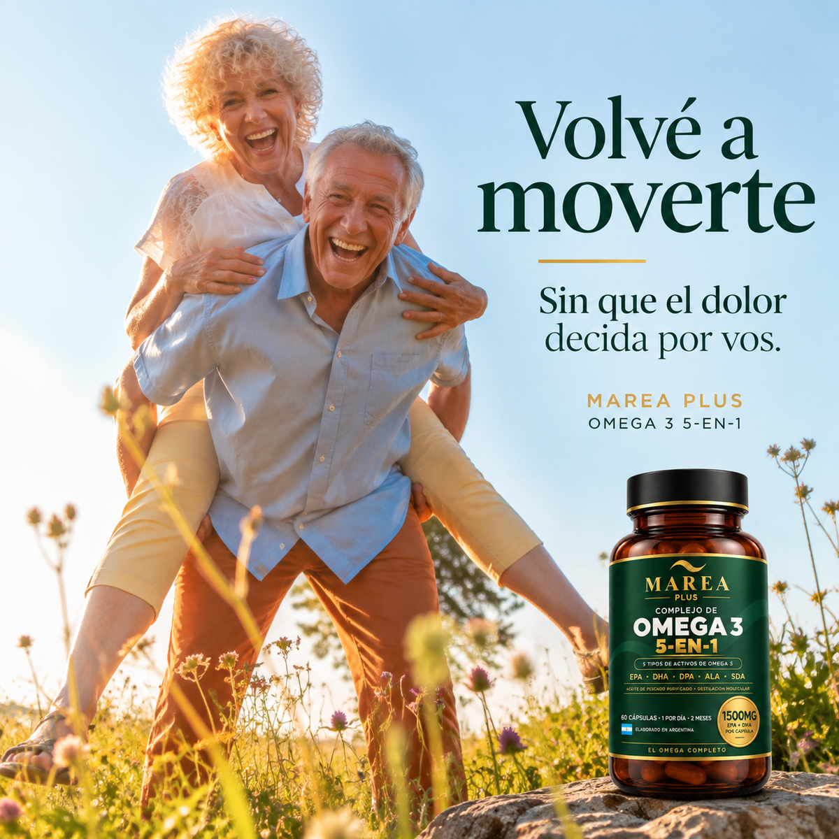MAREA PLUS® Alivia de forma natural la inflamación de articulaciones para recuperar movimiento cómodo y sin dolor